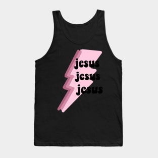 Jesus Jesus Jesus- Rose Tank Top